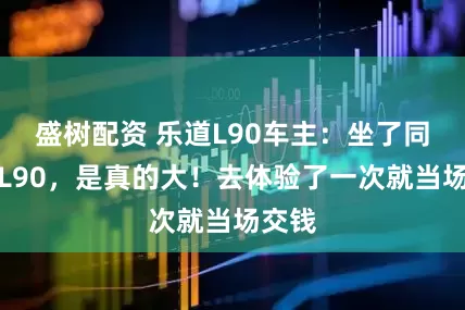 盛树配资 乐道L90车主：坐了同事的L90，是真的大！去体验了一次就当场交钱
